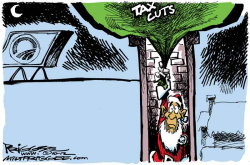 SANTA OBAMA by Milt Priggee