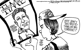 PERSON OF THE YEAR ZUCKERBERG by Mike Keefe