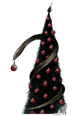 CHRISTMAS MONEY SNAKE  by Angel Boligan