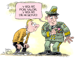 NO PREGUNTAR NO DECIR DEROGADA  by Daryl Cagle