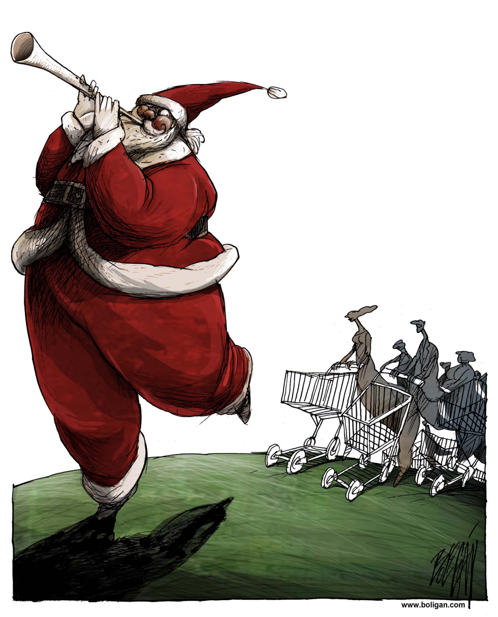  PIED PIPER SANTA  by Angel Boligan