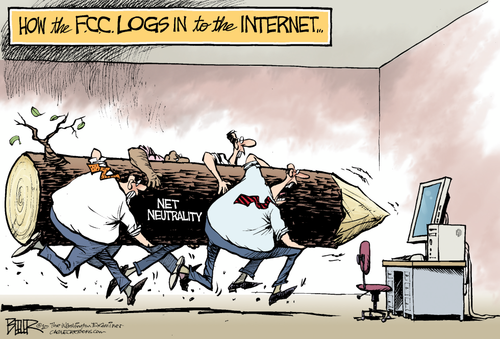  NET NEUTRALITY by Nate Beeler