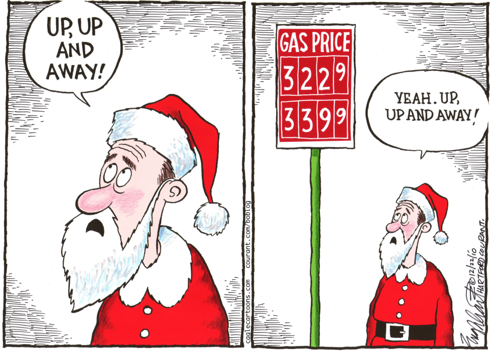  GAS PRICES by Bob Englehart