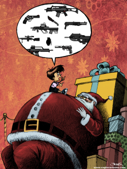 GUNS FOR CHRISTMAS by Dario Castillejos