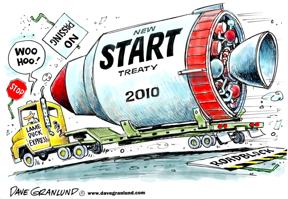  START AND LAME DUCK SESSION by Dave Granlund