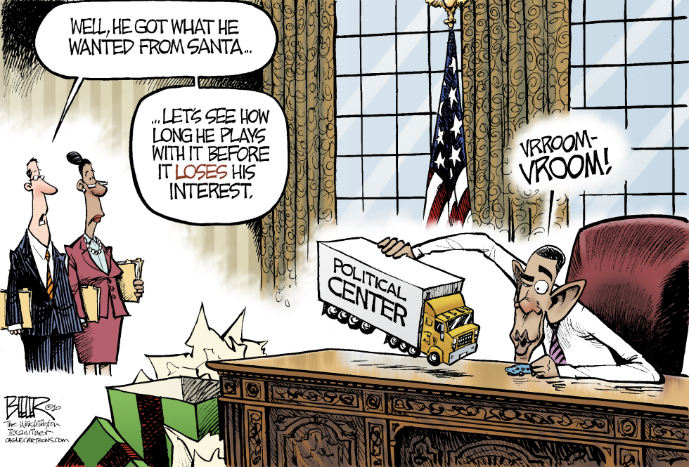  OBAMA GETS WHAT HE WANTS by Nate Beeler