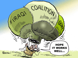 IRAQI PATCHWORK ALLIANCE by Paresh Nath