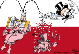 DROWNING NEW YEAR by Pat Bagley