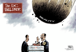 LOCAL DC - MAYOR GRAY INAUGURATED by Nate Beeler