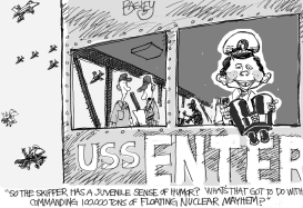 NAVAL FOLLIES by Pat Bagley