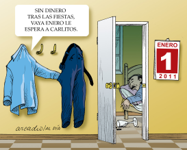 TEMIDA CUESTA DE ENERO by Arcadio Esquivel