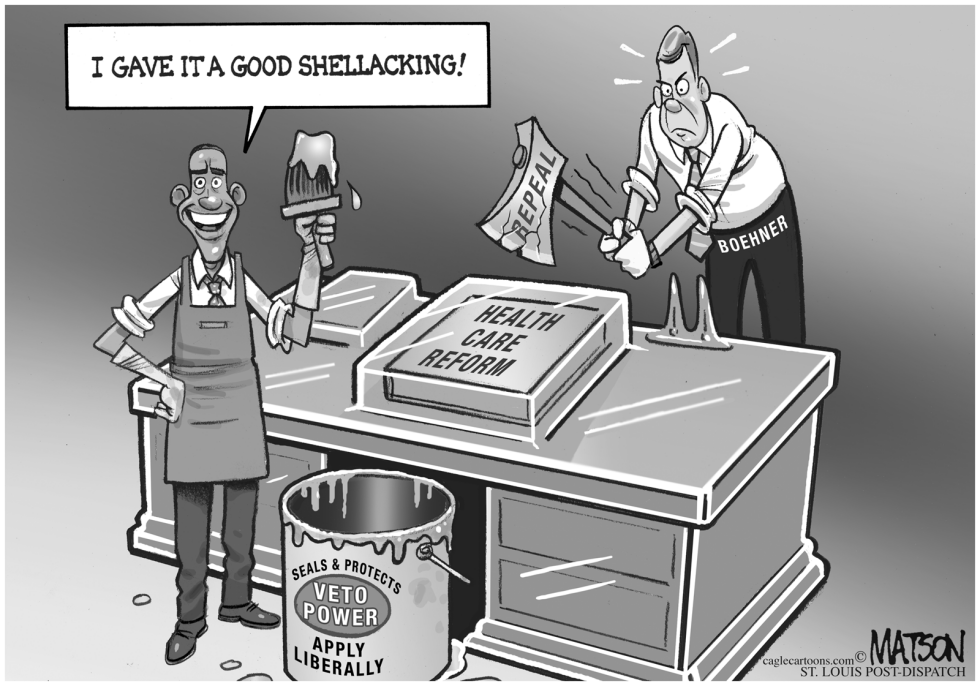  SHELLACKING HEALTH CARE REFORM by RJ Matson