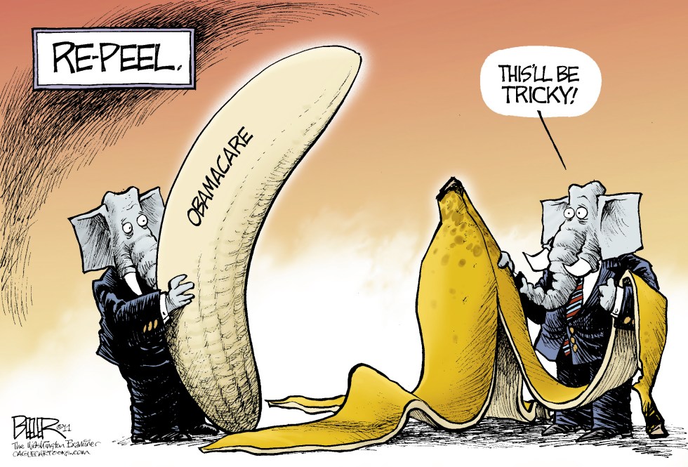  TOP BANANA by Nate Beeler