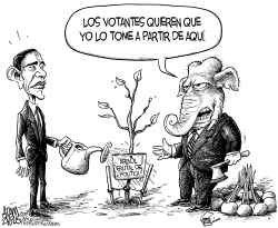 ARBOL FRUTAL DE POLITICA by Adam Zyglis