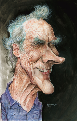 CLINT EASTWOOD by Petar Pismestrovic