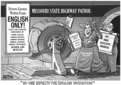 LOCAL MO-ENGLISH ONLY DRIVERS LICENSE EXAMS by RJ Matson