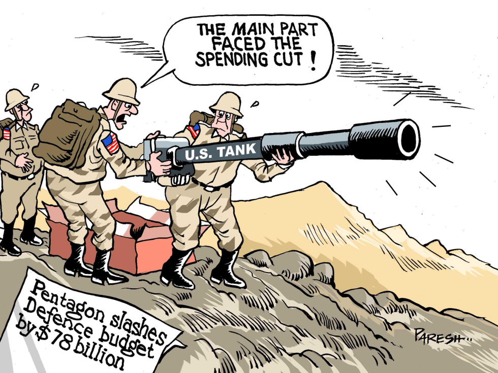  CUTTING DEFENCE BUDGET by Paresh Nath