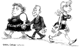ATTRACTIVE WAR by Daryl Cagle