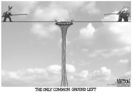 THE ONLY COMMON GROUND LEFT by RJ Matson