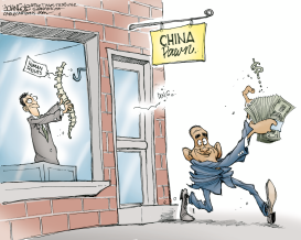 OBAMA AND CHINA by John Cole