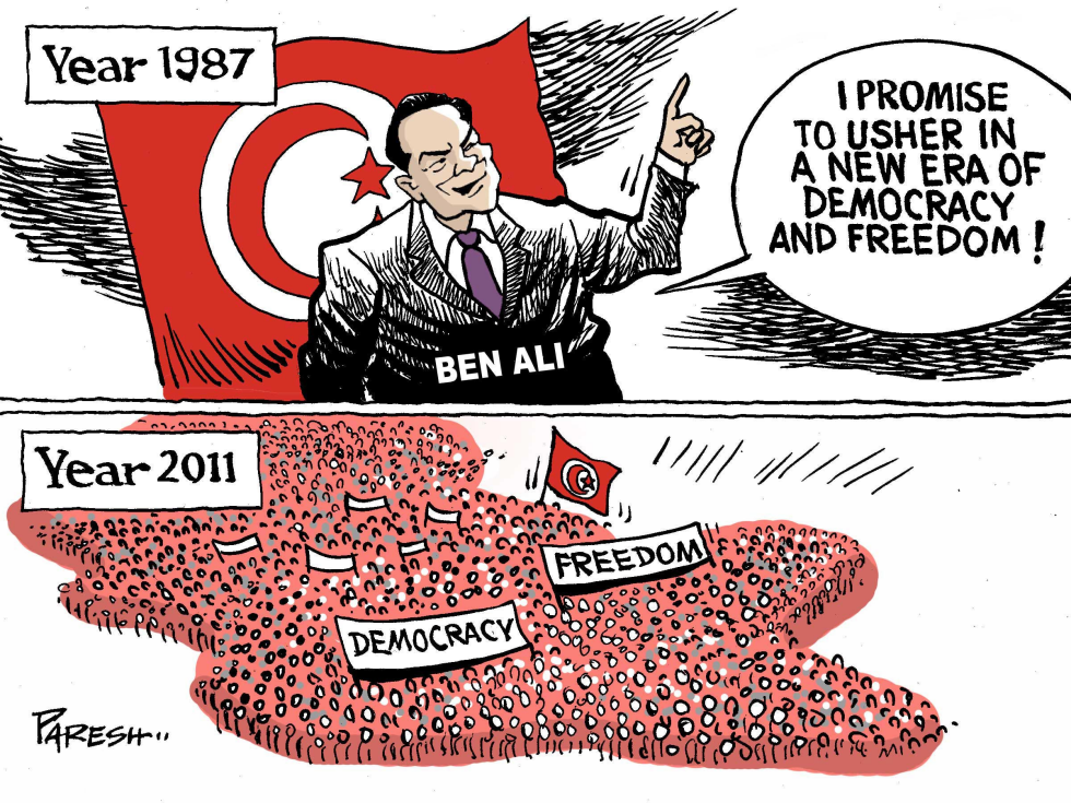  TUNISIA THEN &NOW by Paresh Nath