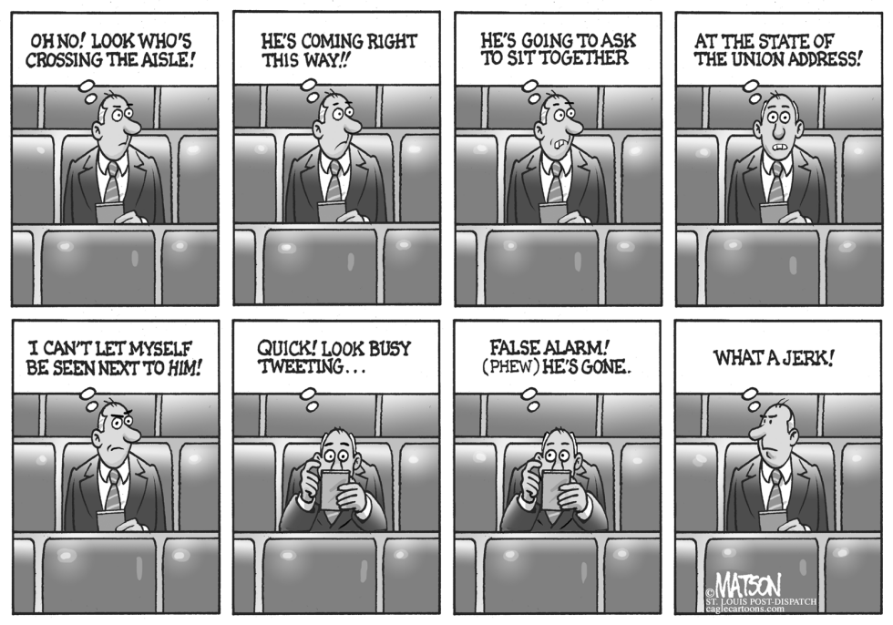  STATE OF THE UNION SEATING by RJ Matson