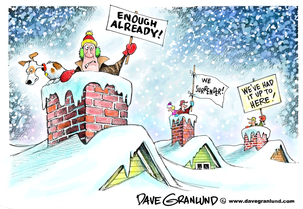  SNOWED IN by Dave Granlund