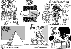 LOCAL UTAH GUN by Pat Bagley