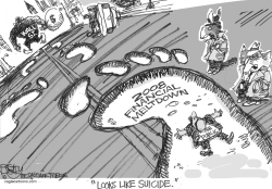 FINANCIAL CRISES 2008 by Pat Bagley