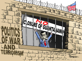 NOT CLOSING GUANTANAMO by Paresh Nath