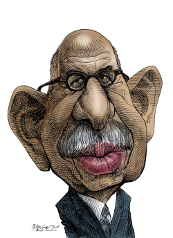 EL BARADEI by Petar Pismestrovic