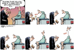 OBAMACARE EXAM by Nate Beeler