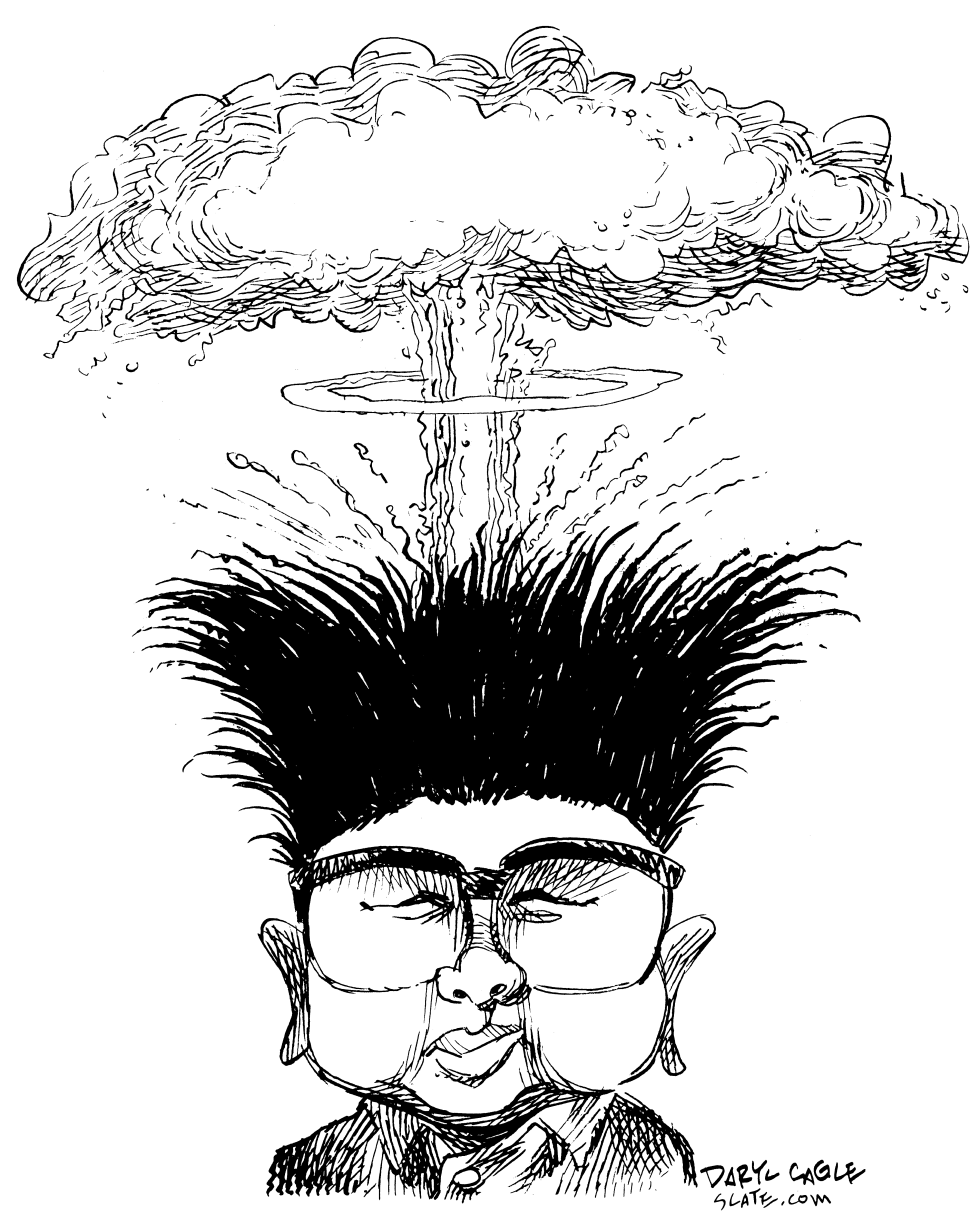  KIM JONG IL by Daryl Cagle