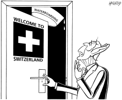 BUSH WILL NOT VISIT SWITZERLAND by Rainer Hachfeld