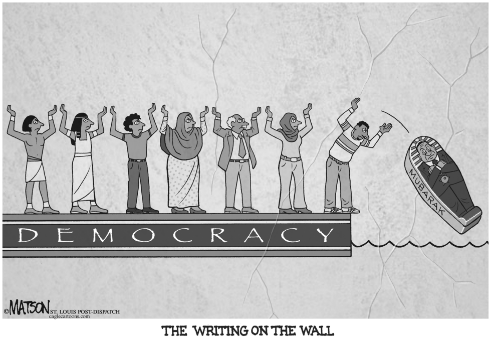  THE WRITING ON THE WALL by RJ Matson