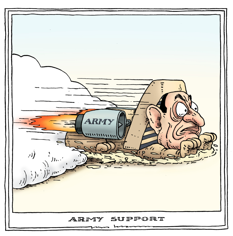  ARMY SUPPORT by Joep Bertrams