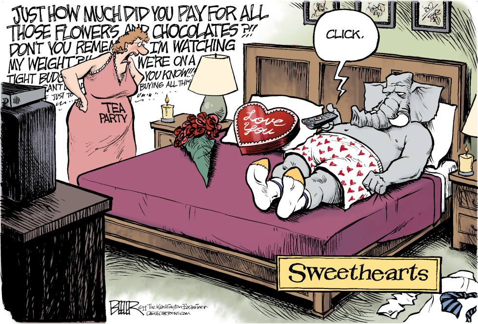  SWEETHEARTS by Nate Beeler