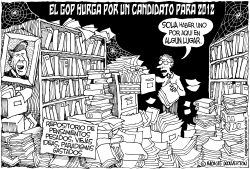 EL GOP HURGA POR UN CANDIDATO PARA 2012 by Wolverton