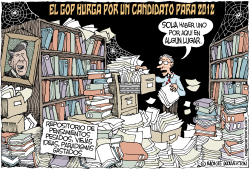 EL GOP HURGA POR UN CANDIDATO PARA 2012  by Wolverton