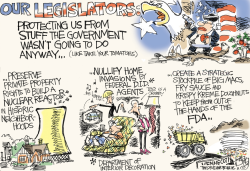 LOCAL UTAH VEGETABLES by Pat Bagley