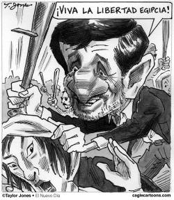 AHMADINEJAD GUERRERO DE LIBERTAD by Taylor Jones