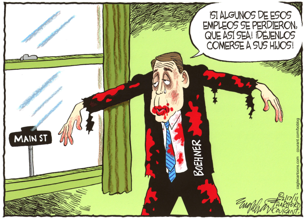  JOHN BOEHNER - COME NIñOS  by Bob Englehart