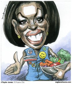 MICHELLE OBAMA - ITS WHATS FOR DINNER by Taylor Jones