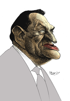 HOSNI MUBARAK by Petar Pismestrovic