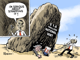 SCRAPPING NATIONAL DEBT by Paresh Nath