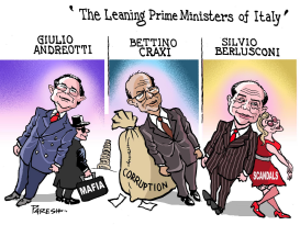 LEANING PMS OF ITALY by Paresh Nath