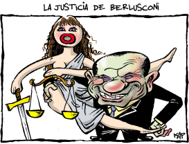 LA JUSTICIA DE BERLUSCONI by Kap