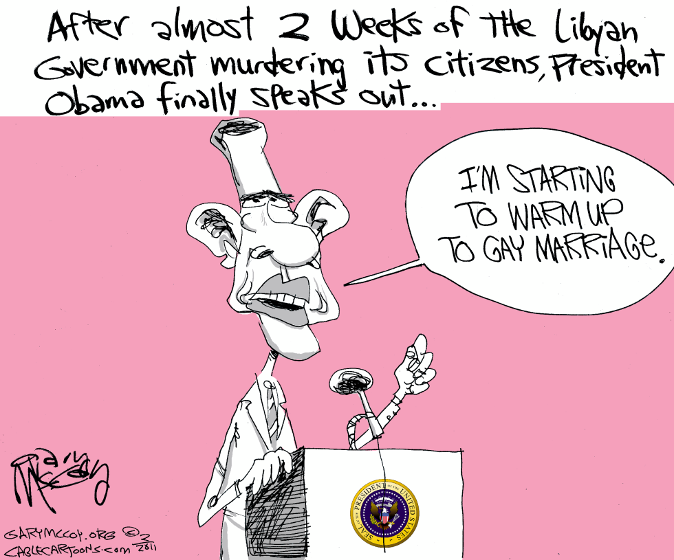  OBAMA ON LIBYA by Gary McCoy