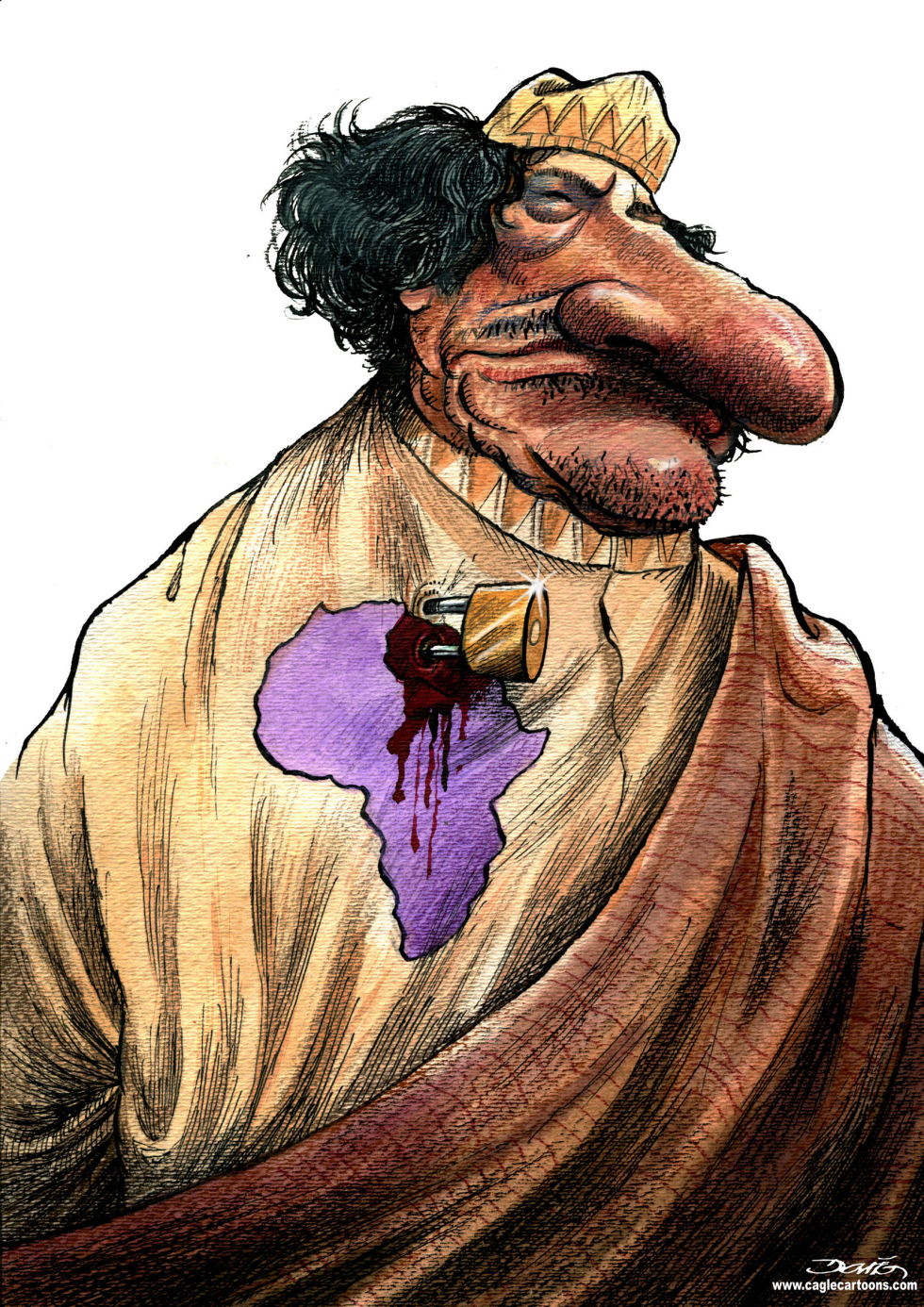  KHADAFI LOCKED by Dario Castillejos