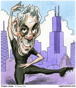 RAHM EMANUEL  by Taylor Jones